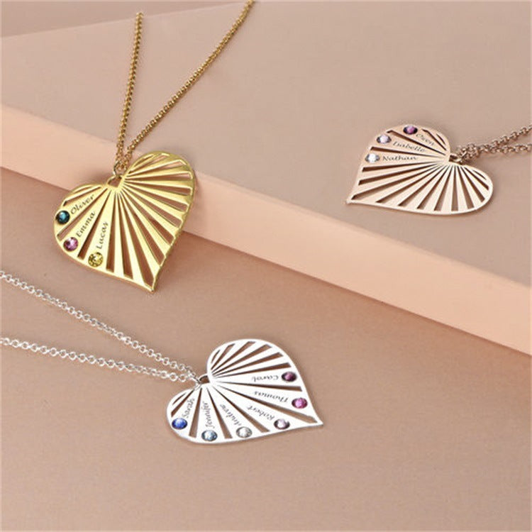 Love Diamond Clavicle Necklace