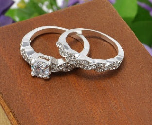 Diamond couple ring