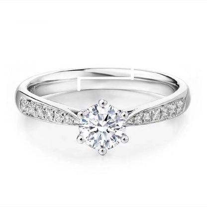 Single Row Diamond Ring Jewelry Single Row Diamond Ring Jewelry