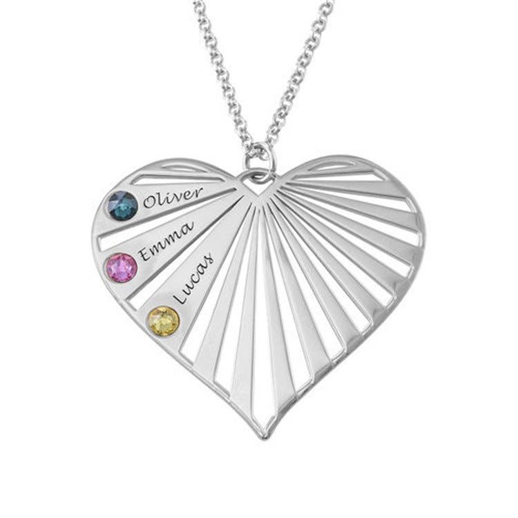 Love Diamond Clavicle Necklace