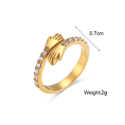 Amaryllis Gold Ring