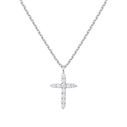 Women's Diamond Cross Necklace