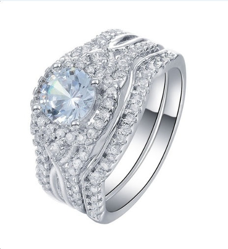 Woman diamond ring