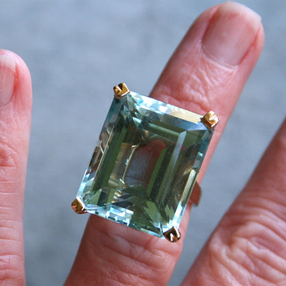 Square diamond ring