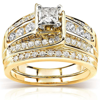 Full Diamond Square Diamond Ring