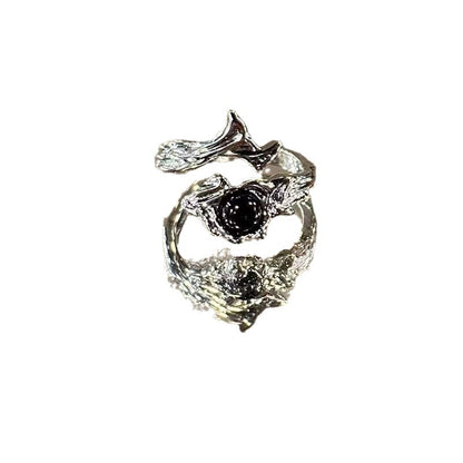 Original Dark Style Thorn Ring For Men And Women Special-interest Design Texture