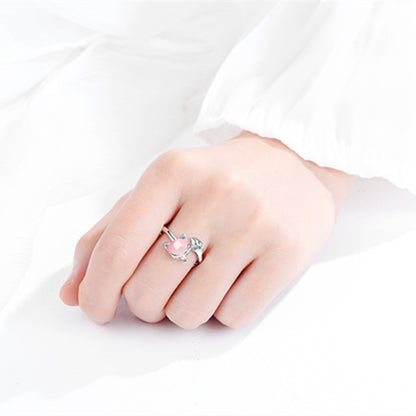 Ring Female Diamond Fox Ring Simple